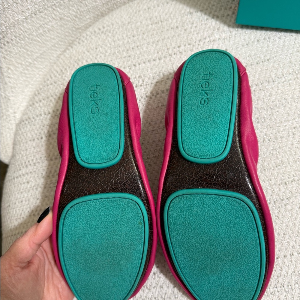 Tieks Fuchsia Ballet Flats - Picture 4 of 4